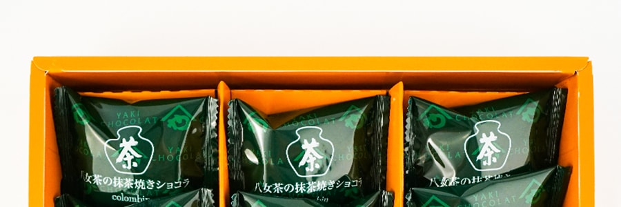 【最神奇口感】日本COLOMBIN 抹茶烧 八女茶抹茶巧克力杯子蛋糕 186g
