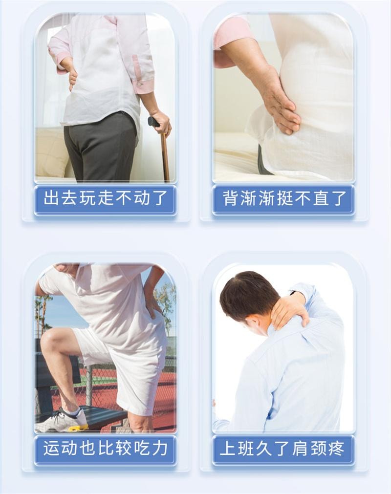 【中国直邮】 恒玉佳 硫酸氨基葡萄糖胶囊 关节炎膝盖疼痛专用药氨糖软骨素消炎药中老年 18粒/盒