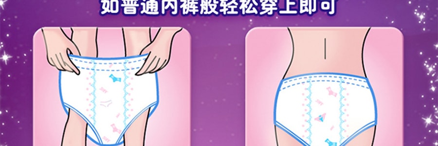 Unicharm Sofy Sanitary Shorts M/L Size 5pcs尤妮佳蘇菲 熟睡安心褲 
