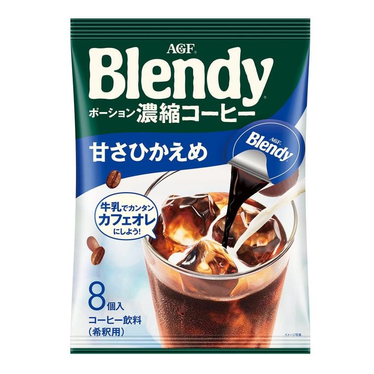 【日本直邮】AGF Blendy 浓缩胶囊咖啡 微糖型 6枚入