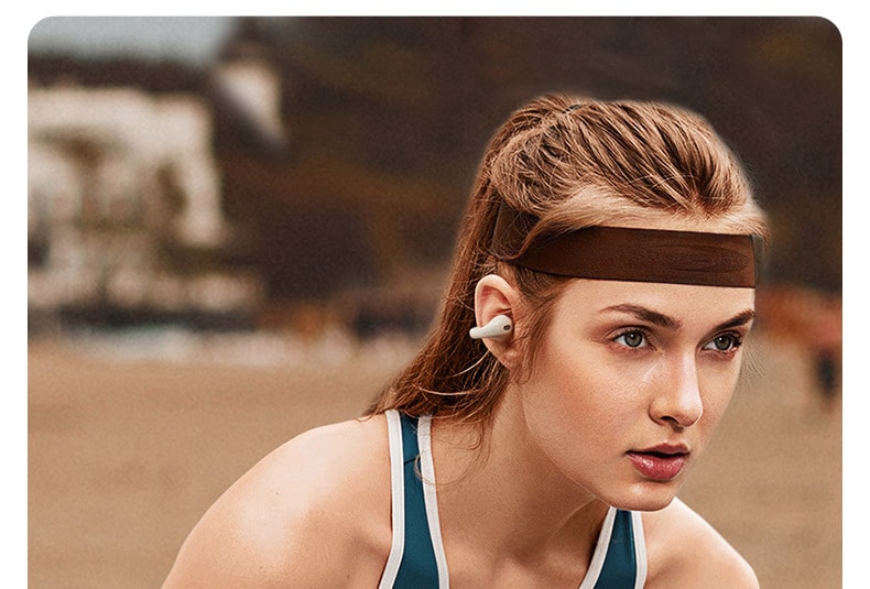 Air Bone Conduction Bluetooth Headset True Wireless Sports Not Into Hanging Clip Ear Open Extra Long Earth