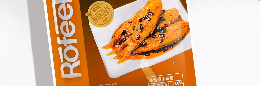 樂惠 小黃魚 豆豉口味 106g