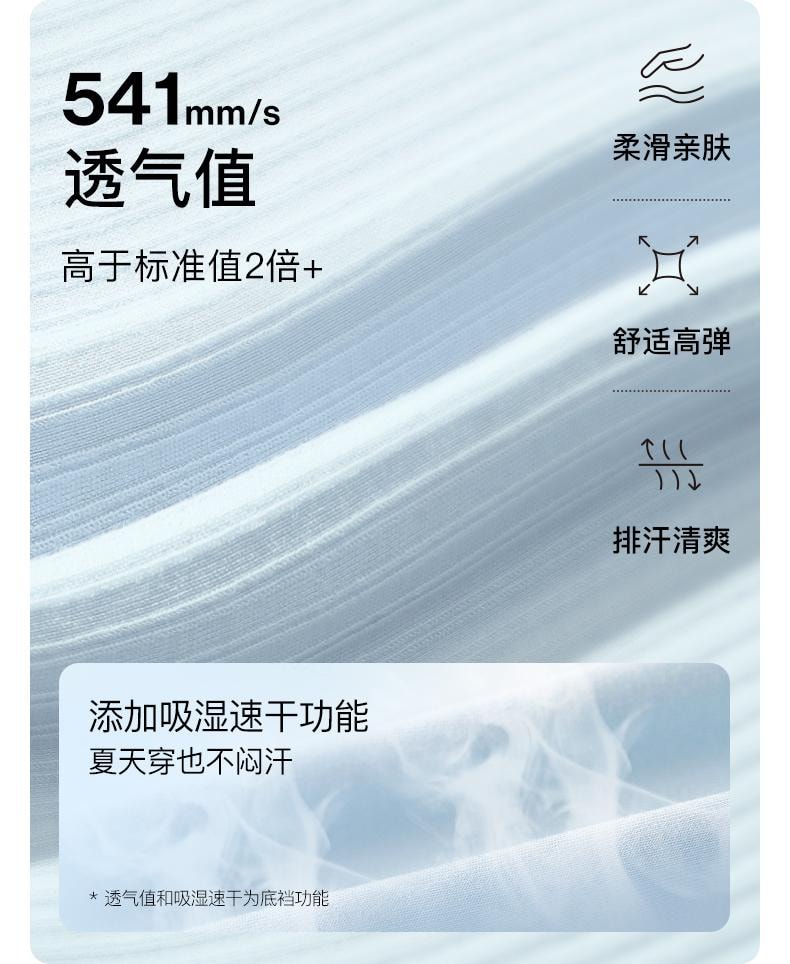 中国 ubras 60S莫代尔无缝孕期高腰托腹三角裤 浅桃粉色 XL