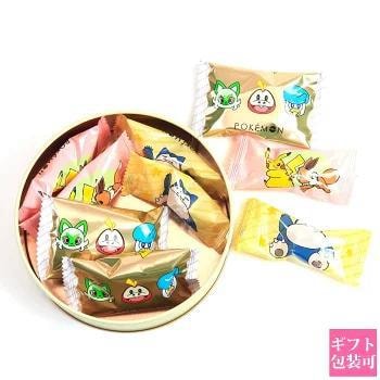 【日本直邮】POKEMON宝可梦联名情人节限定巧克力礼盒 圆罐 9枚入