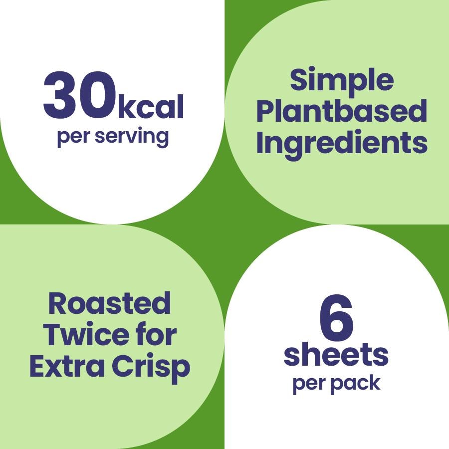 韓國 Kim's Table - 海鹽 - 25 件裝 - 有機烤海藻片