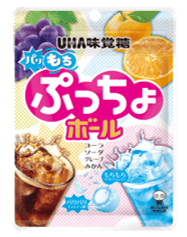 日本UHA悠哈 味觉糖 4味什锦球软糖 89g