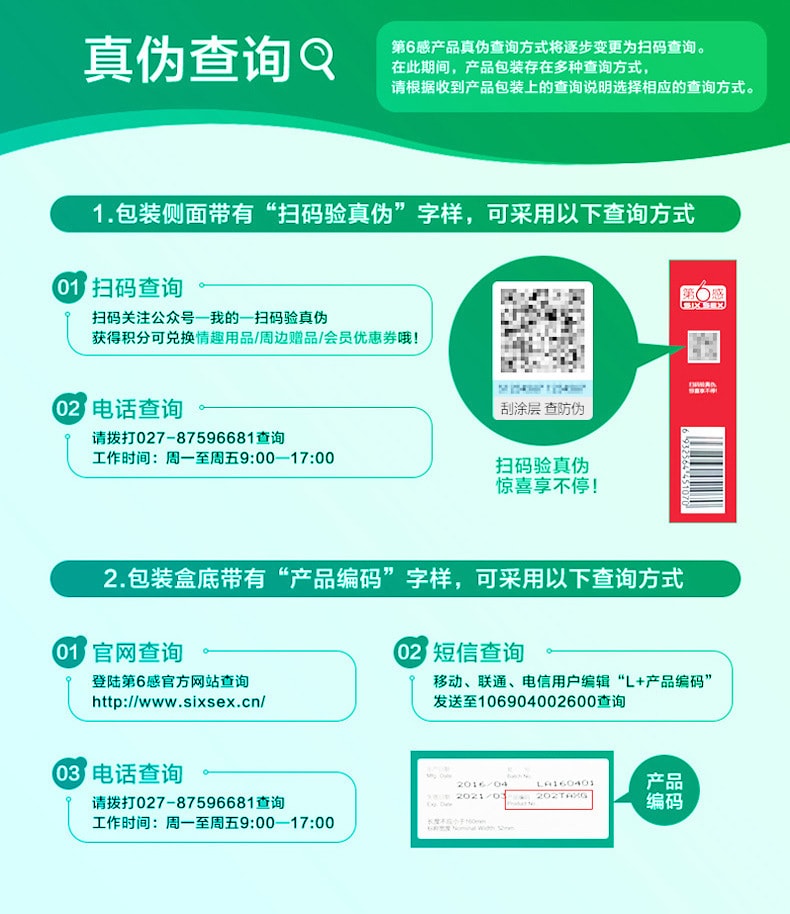 【中国直邮】第六感避孕套 10只装