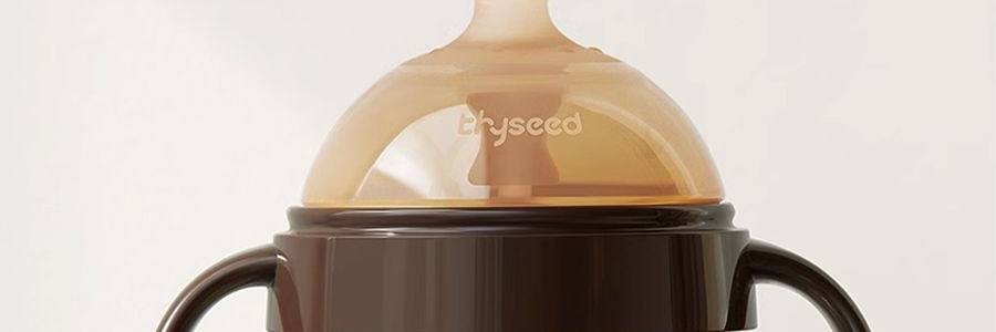 THYSEED世喜 大宝宝奶瓶 重力球防漏 7-10个月 300ml 手柄款
