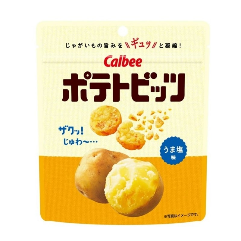 【日本直邮】日本卡乐比CALBEE 期限限定 小薯饼 薯饼球 海盐味 36g