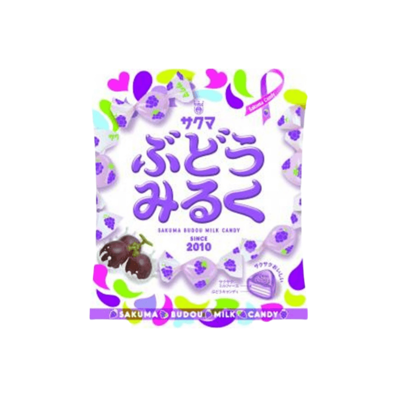 【日本直郵】 日本 SAKUMA 佐久間 葡萄牛奶軟糖 40g