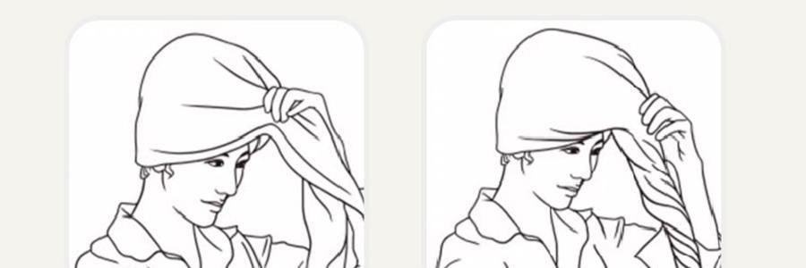 PANVIN盤易 乾髮帽 速乾科技時尚雙層強吸水 絲綢緞面禮盒 #香檳粉【嬰兒級7A抑菌】