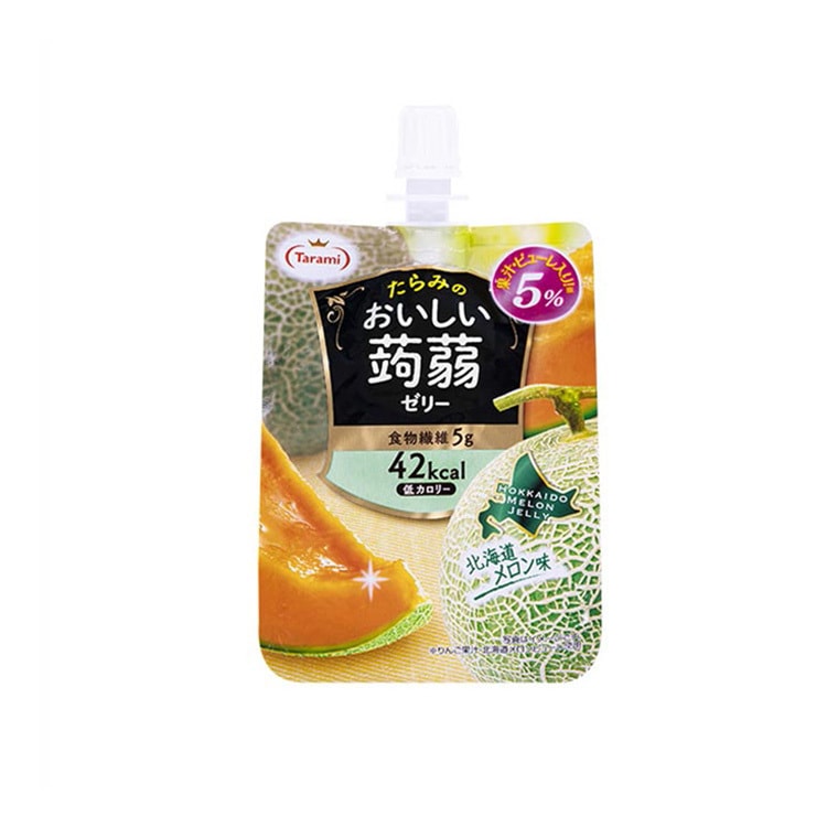 【日本直郵】 日本 TARAMI 多良見 吸吸果凍北海道蜜瓜味 150g