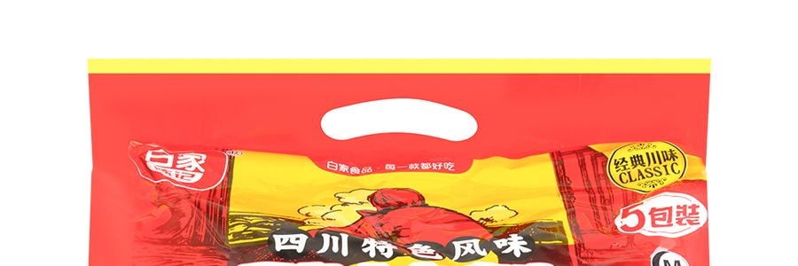 白家陳記 四川特色風味酸辣粉 5包入 525g