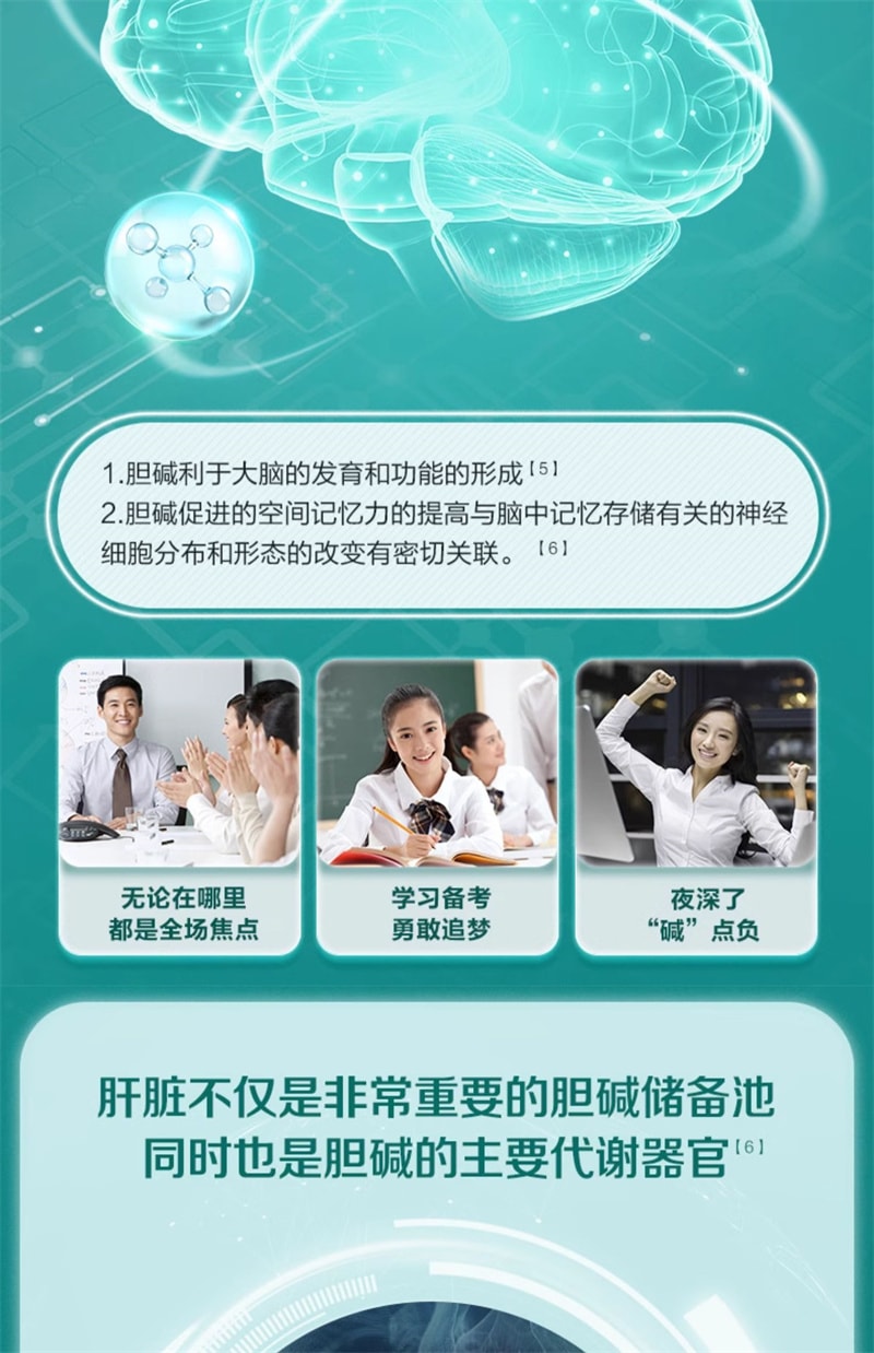 【中國直郵】21金維他 B群維生素片30片膽鹼複合vb2b6適合上班族學習人群