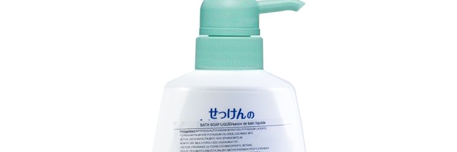 日本COW牛乳石鹼共進社 牛奶高保濕沐浴乳 清新留香 沐享絲滑 全家適用 550ml #柚子香