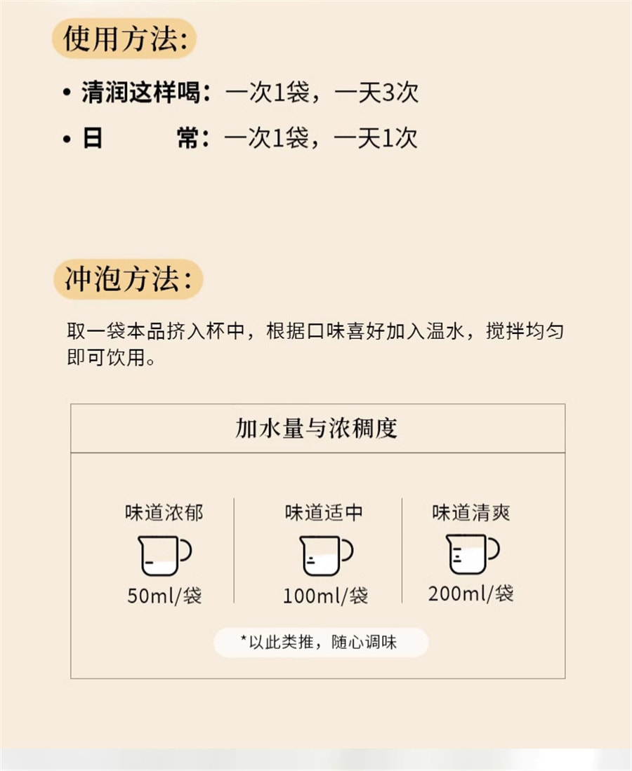 【中国直邮】 小羊森林 乌梅三豆饮膏儿童夏季冲饮品孩子爱喝扁鹊三豆饮温和食材  100g/盒