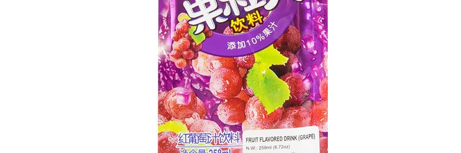 喜之郎 CICI 果粒爽紅葡萄汁飲料 258ml