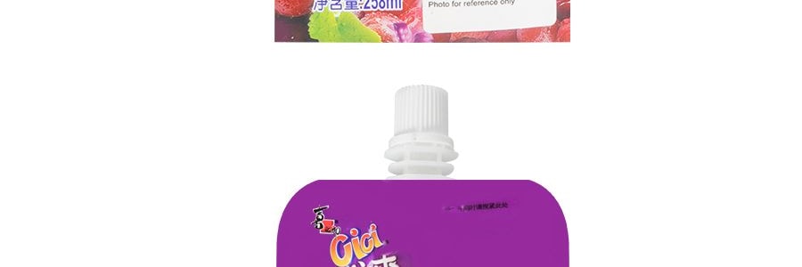 喜之郎 CICI 果粒爽紅葡萄汁飲料 258ml