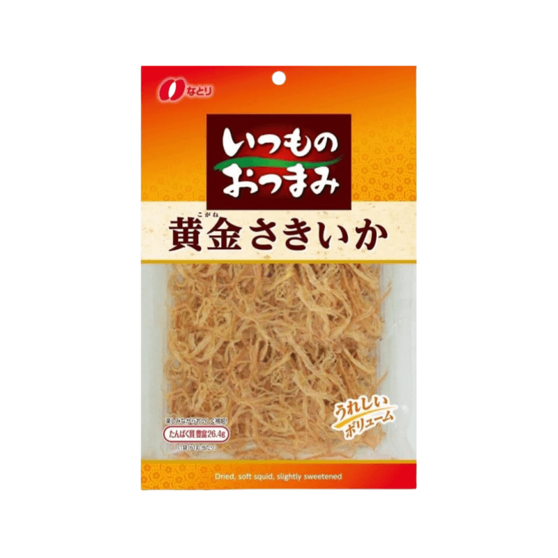 日本 NATORI 下酒零食系列 黄金鱿鱼丝 42g