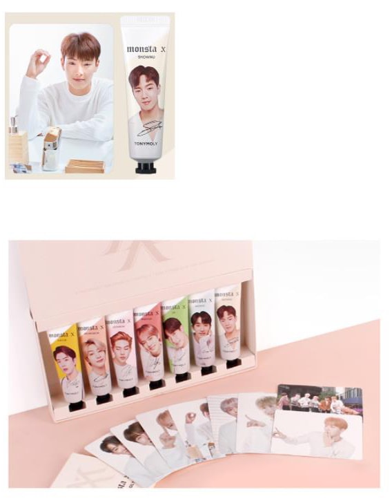 韩国魔法森林TONYMOLY Monsta X代言护手霜套装 30ml x 7支装