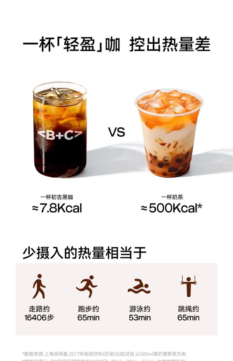 【  Direct Mail 】 Chuji American Black Coffee Instant 0 Fat 0 Sugar Free Concentrated Burn And Reduce Instant Fitnes