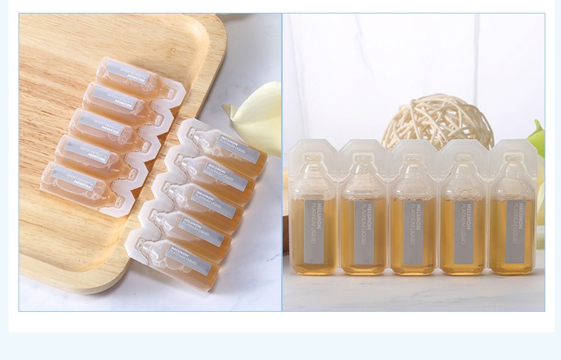 【日本直邮】日本  美思满 高纯天然马胎盘素 白金口服液  30支*10ml/盒