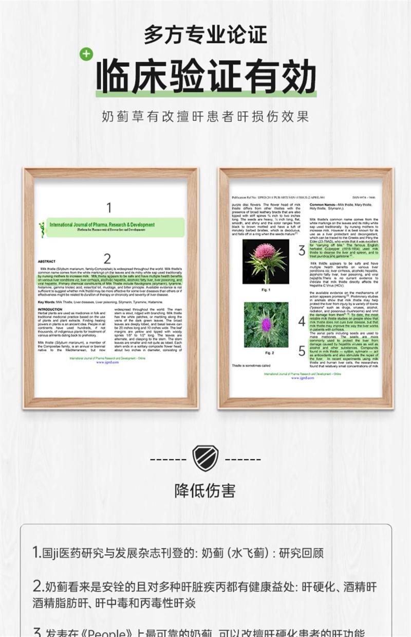【澳洲直邮】加拿大 Dr NUTRITION 澳洲进口N29护肝片奶蓟草纽西臣水飞蓟胶囊正品熬夜保健品  200粒/瓶