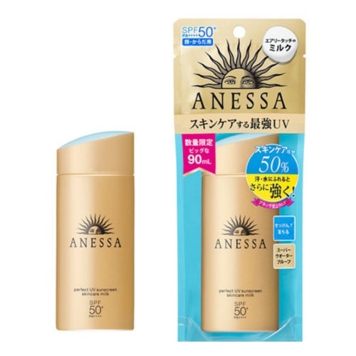 Anessa Perfect UV Sunscreen Aqua Booster SPF 50+ PA++++ 2018# 90ml