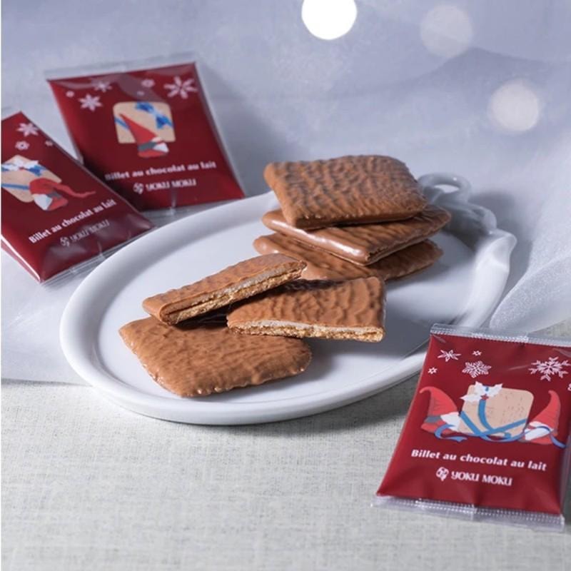 【日本直邮】 日本 Yoku Moku 经典人气伴手礼 圣诞限定 生巧布朗x生巧欧蕾口味饼干礼盒 24枚装(易碎品 介意请勿下单)