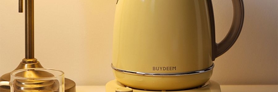 【立减$11到手价$98.99】BUYDEEM北鼎 调温电水壶 高颜值烧水壶K740 小鹅黄