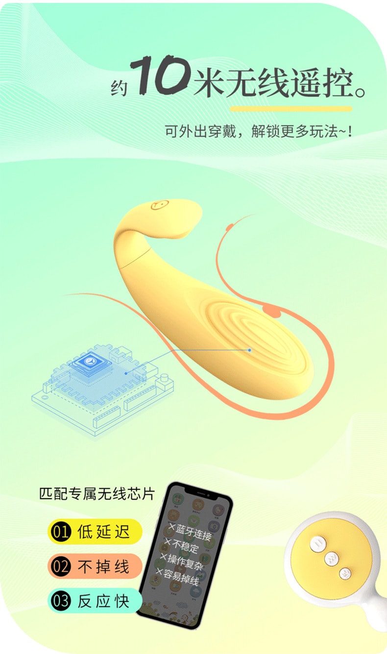 【中国直邮】羞羞哒 震震蛋Ai版 异地app远程控制无线遥控跳蛋成人情趣性用品