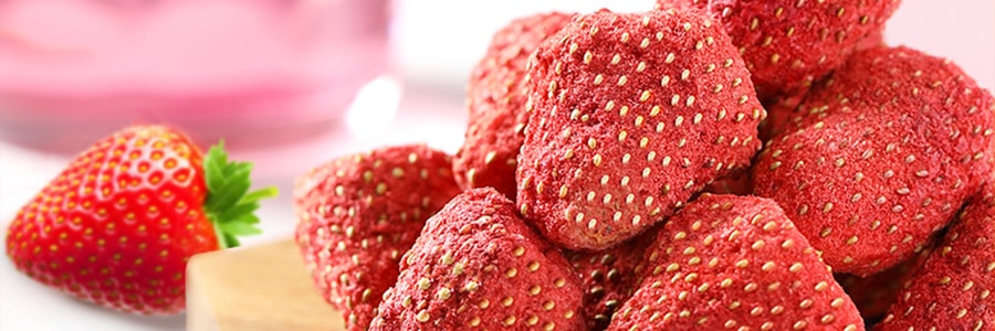 良品鋪子 熟果速凍乾系列 草莓脆 30g