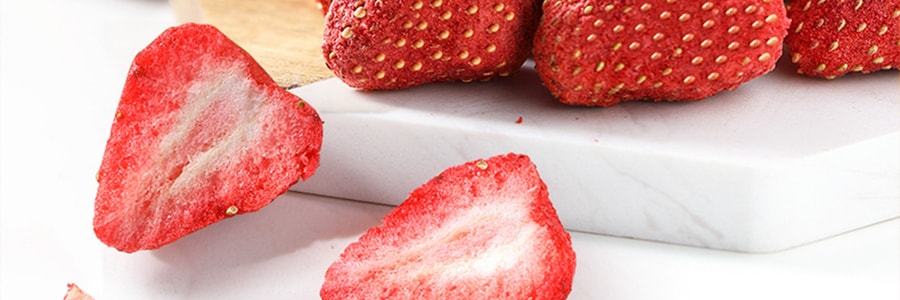 良品铺子 熟果速冻干系列 草莓脆 30g