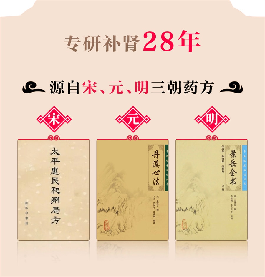 【中国直邮】汇仁  肾宝片 男士补肾固本 恢复好状态适用于腰酸男士温阳精神不振 45片/盒