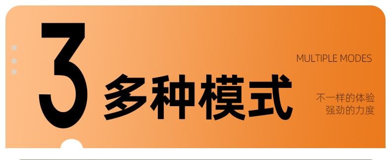 【輪滑世界冠軍郭丹代言品牌】 中國 和正HEZHENG 5D超大柔性按摩頭斜方肌頸肩揉捏按摩器 橘色 1件