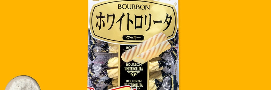 日本BOURBON波路梦 芝士奶油白酥条 饼干 15枚入 105g
