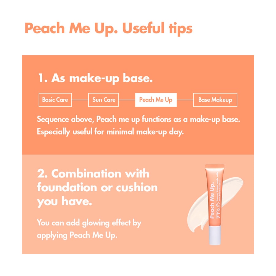 Peach Me Up Tone Up Cream 40ml