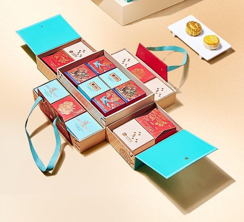 【中國直郵】 臻味坊 鮮品錦禮中秋禮盒 B boxes 1.3kg 中秋節送禮長輩高級伴手禮