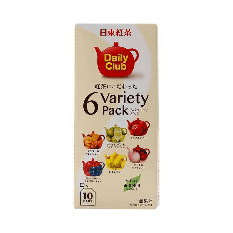 TEA Daily Club 6 Variety Pack 10Bags