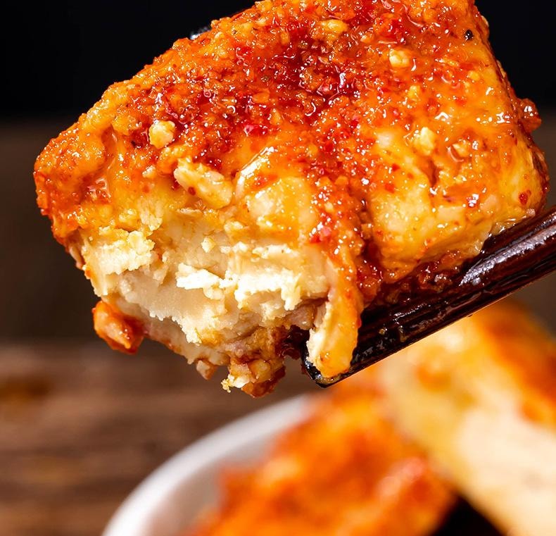 滇品客 云南鸡枞油腐乳260g  红油豆腐乳火锅蘸料香辣霉豆腐块下饭菜【云南特产 180天自然发酵】