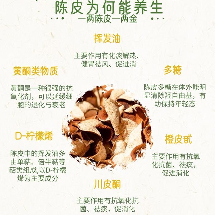 中國杞里香 新會道地八年陳皮 乾貨禮盒裝 泡茶煲湯 足年陳化 回味甘醇 85克 量較少 健脾開胃止咳化痰
