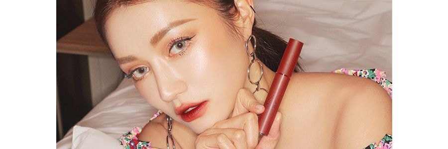 韓國3CE 慕斯奶油絲絨霧面唇釉 #TAUPE 磚紅色 4g【熱銷斷貨王】