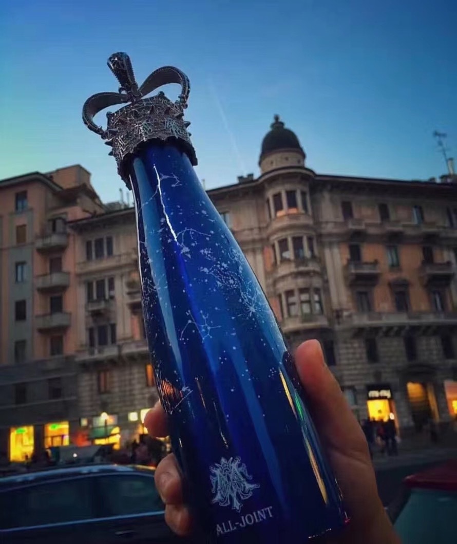 義大利皇冠保溫杯 星空藍/500毫升