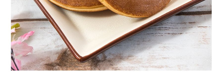 日本丸京菓子庵 銅鑼燒 紅豆味 6枚入 318g