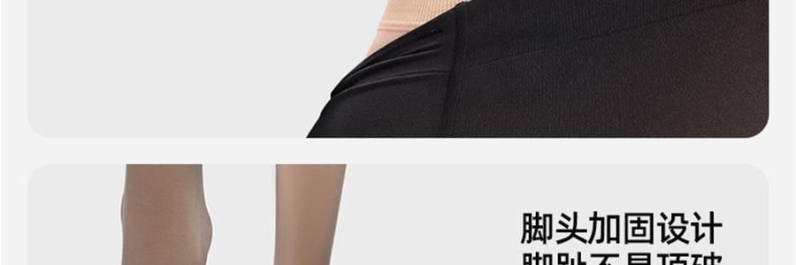 小野和子 雙層黑絲第4代 保暖秋冬冪式穿搭神器 厚絨棉褲襪子