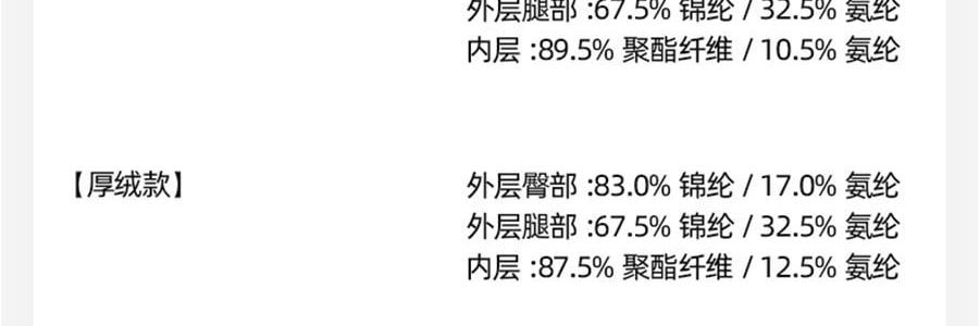 小野和子 雙層黑絲第4代 保暖秋冬冪式穿搭神器 厚絨棉褲襪子