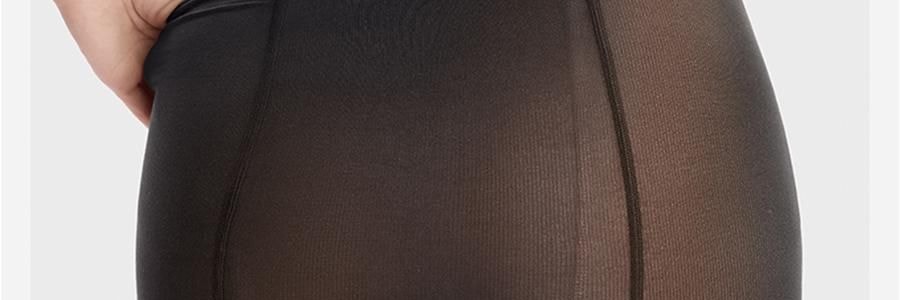 小野和子 雙層黑絲第4代 保暖秋冬冪式穿搭神器 厚絨棉褲襪子