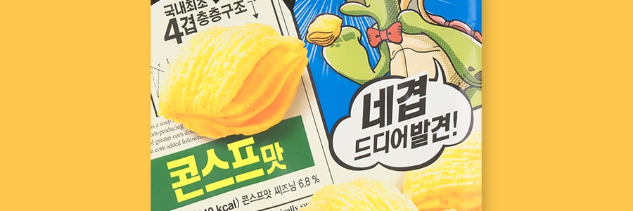 韓國ORION好麗友 忍者龜薯片 玉米味 80g
