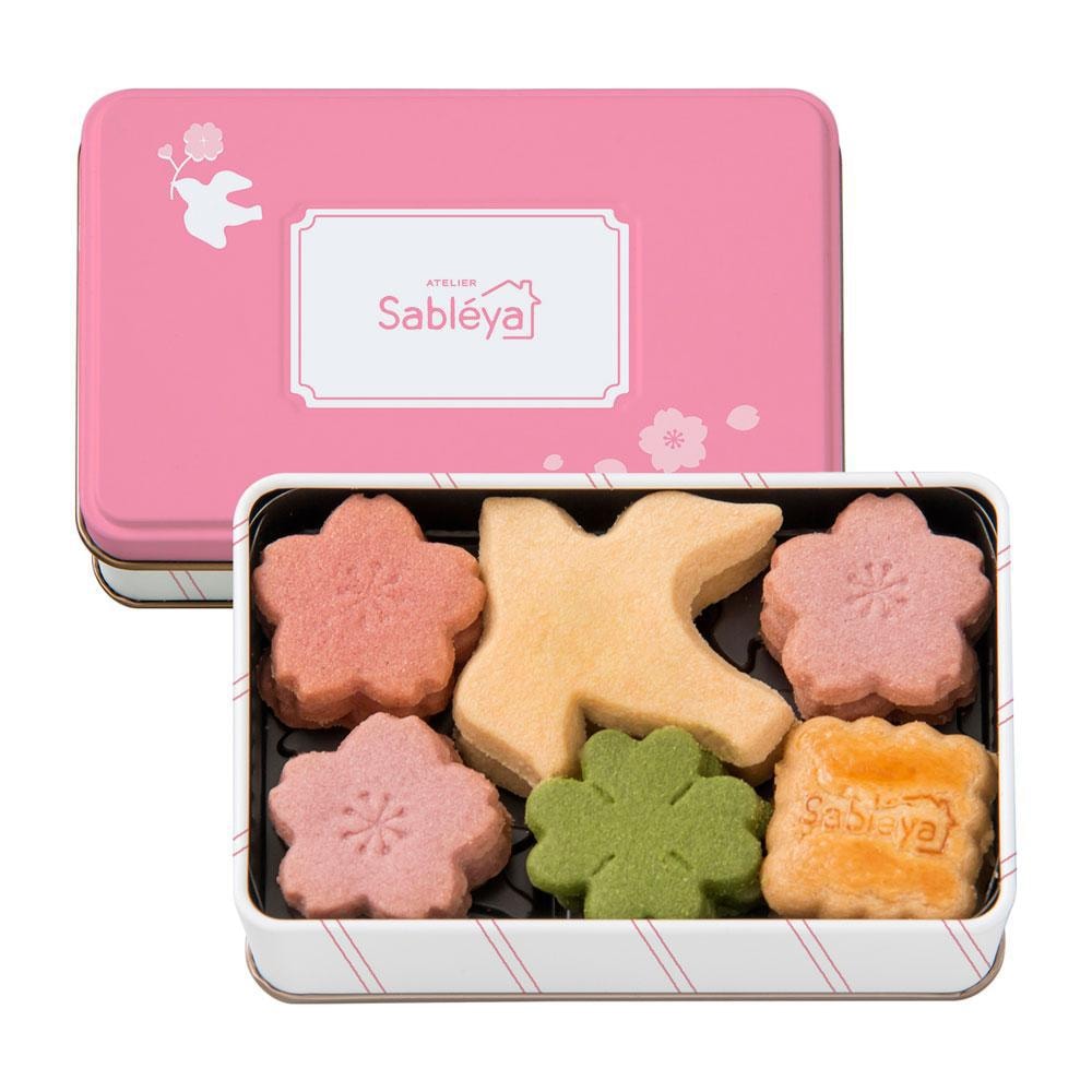 【日本直邮】日本超人气ATELIER Sableya樱花季节限定樱花饼干礼盒