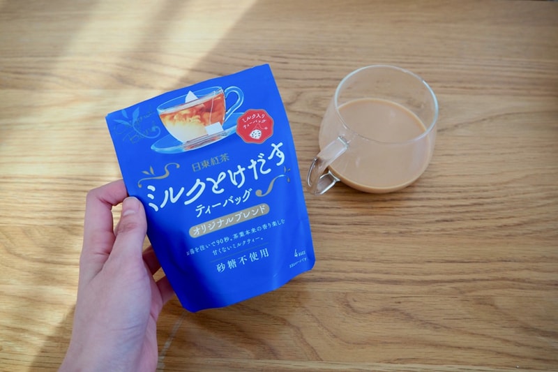 【日本直郵】日本日東紅茶 新品發售 奶茶茶包 原味奶茶 4個裝